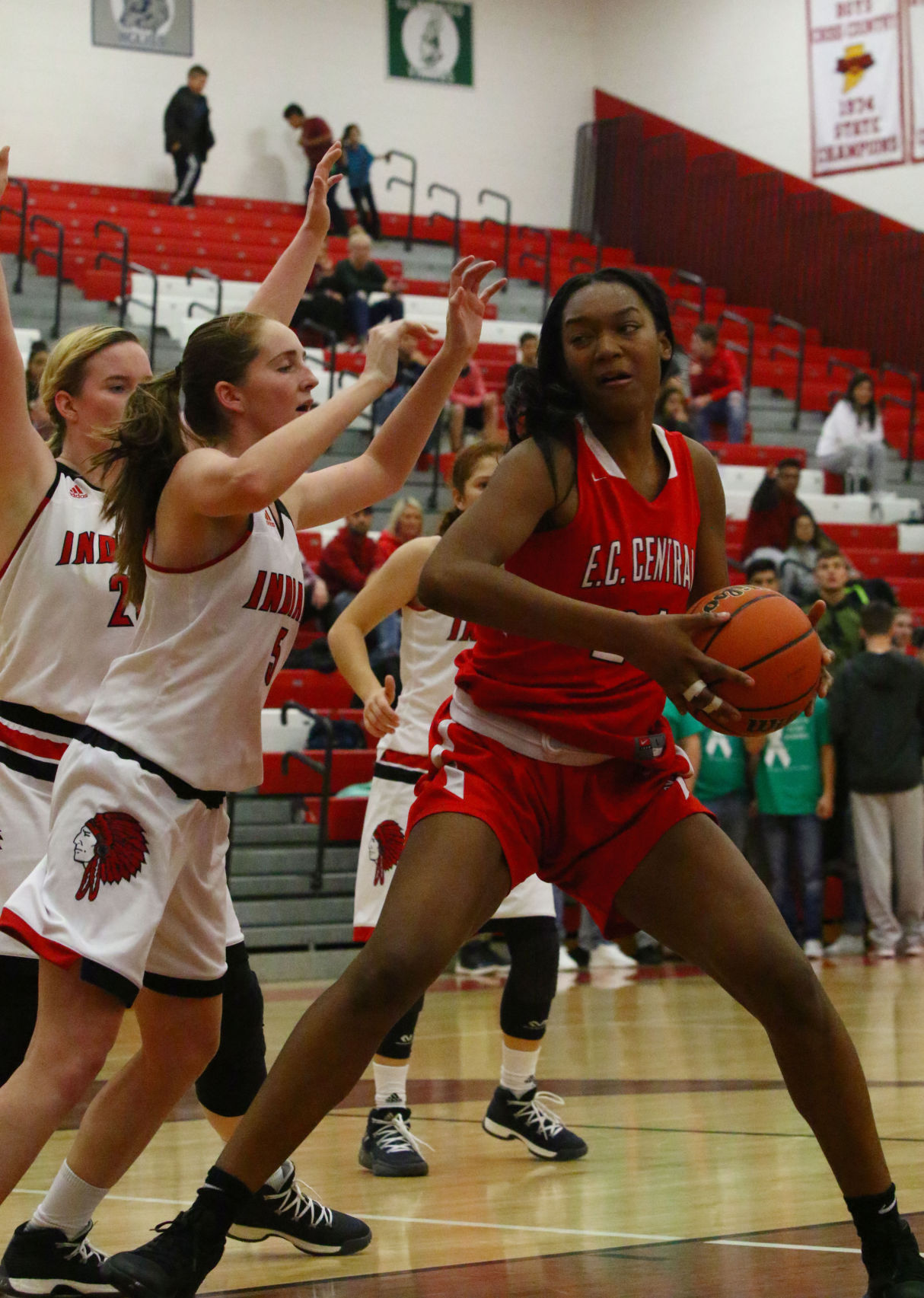 Gallery: E.C. Central at Portage girls basketball
